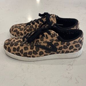 Tretorn Leopard Print Tennis Shoes 9.5 M Women’s Bought on Tuckernuck Sneakers
